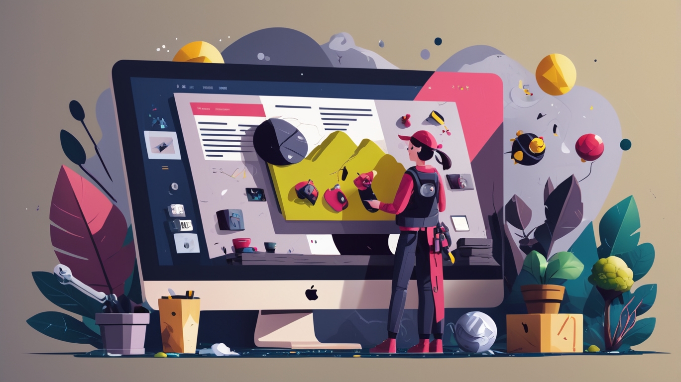 dcardgm custom web development with interactive animations and unique design
